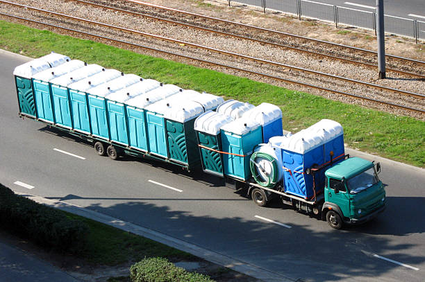 Porta potty delivery and setup in Greenville, DE